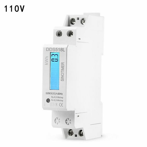 LCD Digital Power Consumption Meter Single Phase Energy Meter kWh Watt AC Meter~ LCD Digital Power Consumption Meter Single Phase Energy Meter kWh Watt AC Meter~